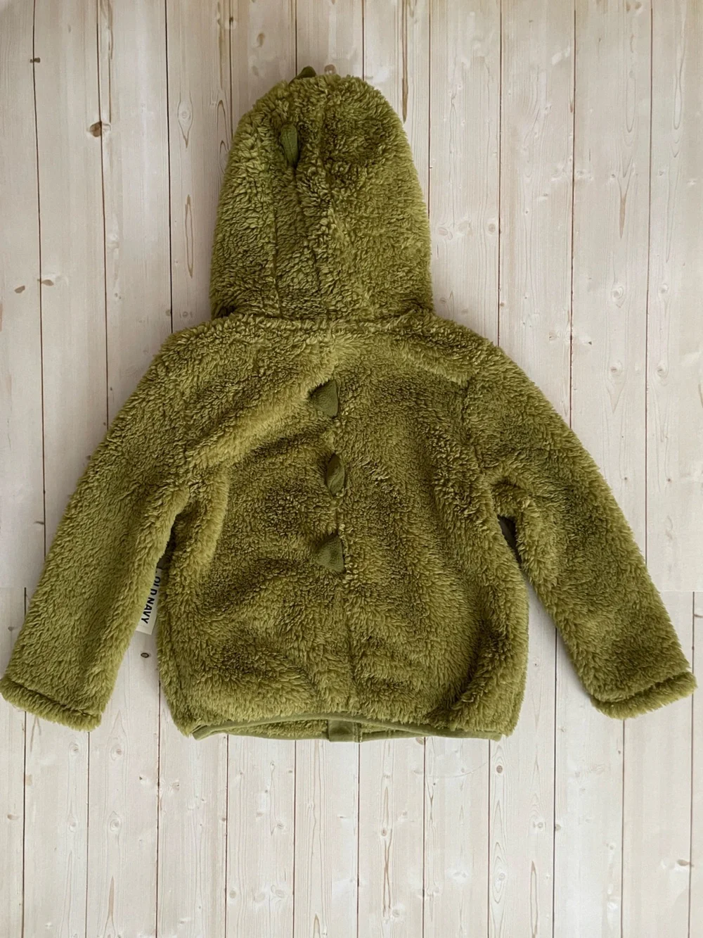 Old Navy Dinosaur Sherpa Zip Hoodie 4T
